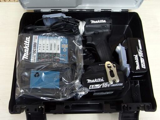 新品未使用 マキタ 18V 6.0Ah 充電式 インパクト ドライバ TD171DRGX B ブラック/黒 バッテリ×2 充電器付き makita 札幌市 中央区