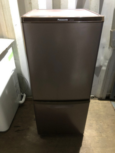 [重]1211-101Panasonic冷蔵庫　NR-B14AW  2018年製　138L  2ドア