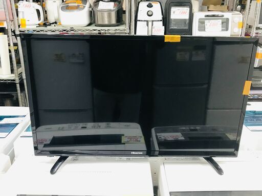 【リサイクルショップどりーむ荒田店】5919　テレビ　ハイセンス　32型　2017年製　リモコン付き　【3カ月保証付き】