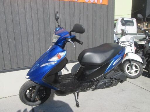 ☆75000円 アドレスV125G セル1 実動車☆スズキ 青 CF4EA