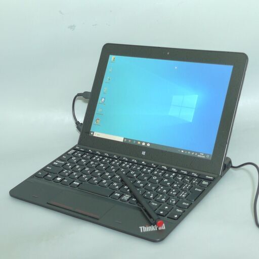 送料無料 1台限定 赤字覚悟 中古良品 タブレット 10.1型 lenovo ThinkPad 10 Atom 4コア 4GB SSD 無線 Bluetooth Windows10 LibreOffice