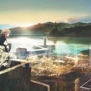 ヴァイオレット・エヴァーガーデン新品未開封  4点セット 原画集セット＋ポスター＋パンフレット＋マグカップ(C.H郵便社)   