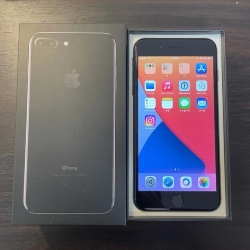 値下げ】iPhone7Plus ジェットブラック 256GB 国内正規SIMフリー