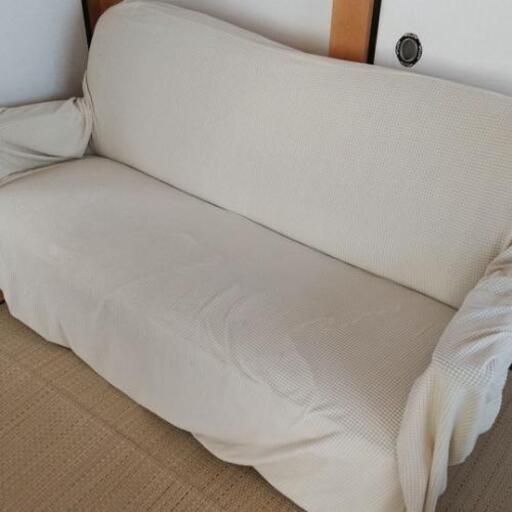 カリモクのソファー カバー付き Ha 石山寺の家具の中古あげます 譲ります ジモティーで不用品の処分