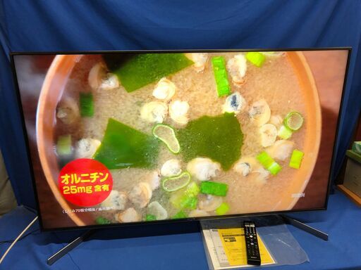 【管理KRT154】SONY 2019年 KJ-49X9500G 49V型 4Kチューナー内蔵 4K液晶テレビ