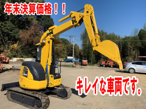 コマツ ユンボ バックフォー【PC28UUー3型】ディーゼル　現車確認・試乗OK!!陸送手配も出来ます。日立 コベルコ クボタ コマツ ユンボ バックフォー【PC28UUー3型】ディーゼル 現車確認・試乗