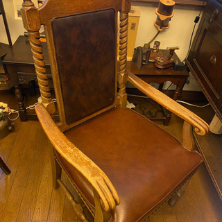 イギリス　アンティークチェアー