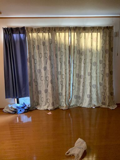ニトリ セミオーダー遮光カーテン 237cm 長岡市に直接取りに来られる方 がっこ 長岡のカーテン ブラインドの中古あげます 譲ります ジモティーで不用品の処分