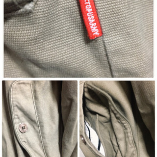 ご購入者様決定[OCTOPUSARMY]カーキ コート ジャケットアウター LサイズOK