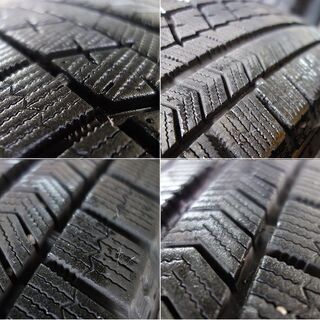 スタッドレスタイヤSET　2017年 ブリヂストン ブリザックVRX 175/65R15 アクア カローラ フィールダー スペイド ポルテ ヤリス等