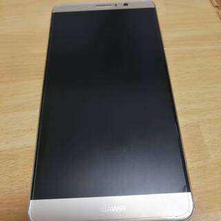 ヤフオクにて取引完了】【良品】Huawei Mate9 SIMフリー シャンパン