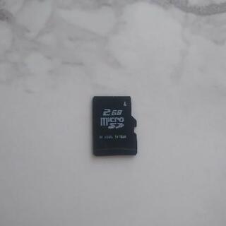 MicroSDカード【2G】②