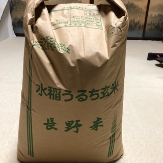 長野県産コシヒカリ新米　１袋３０キロ