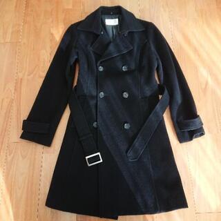 女性用ロングコート 黒