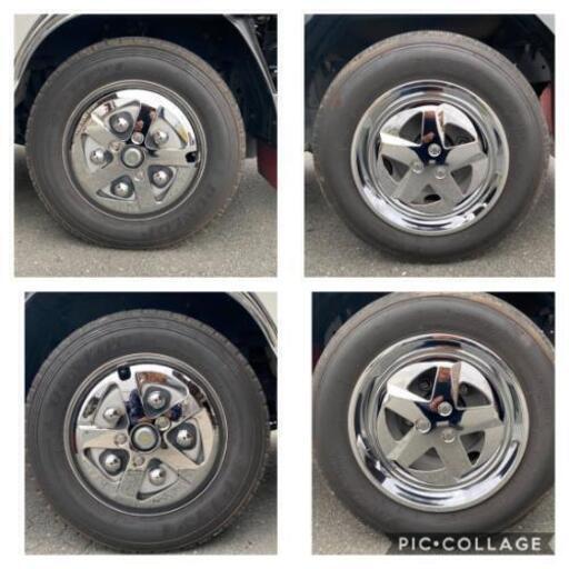 キャンター用☆三菱トラック☆メッキホイール☆16x5.5 -5穴☆保証付き4