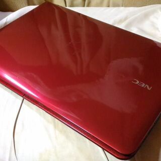人気のレッド】Windows10 Core i3搭載 NECノートパソコン ワイヤレス