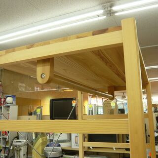 無印良品 MUJI パイン材 ユニットシェルフ ワードローブ 幅86㎝ ハンガーラック ナチュラル系 西岡店