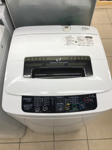 Haier JW-K42F 2013年製 4.2kg 洗濯機