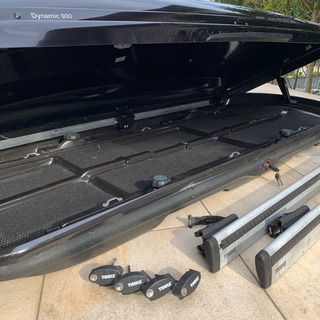 THULE スーリー ルーフボックス キャリアセット 中古品の通販はau PAY 