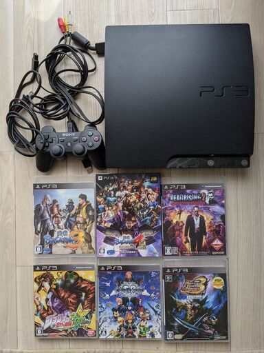 PS3 CECH-2000A 本体＋ソフト６本