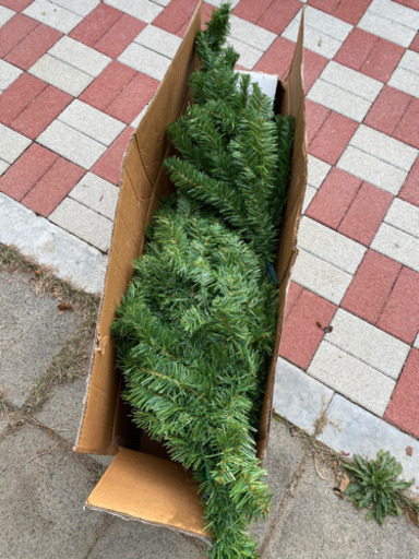 クリスマスツリー150センチ　ヌード、緑です。