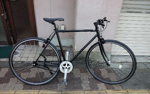 Petit-oiseau[プチｰオワゾ]700c シングルspeedピストバイク クロモリ/ブラック