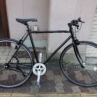 Petit-oiseau[プチｰオワゾ]700c シングルspeedピストバイク クロモリ/ブラック
