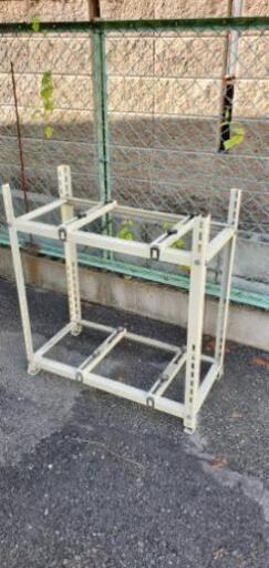 エアコン 室外機 2段ラック 2段アングル 室外機用二段置架台 One Style 住ノ江の季節 空調家電 エアコン の中古あげます 譲ります ジモティーで不用品の処分
