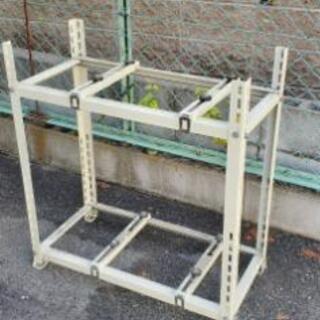 エアコン 室外機 2段ラック 2段アングル 室外機用二段置架台 One Style 住ノ江の季節 空調家電 エアコン の中古あげます 譲ります ジモティーで不用品の処分