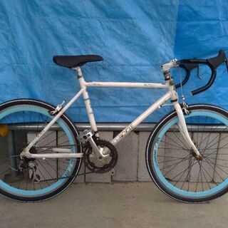 ロードバイク ALTON　BICYCLE アルミ 26インチ 480ｍｍ 16速 ホワイト