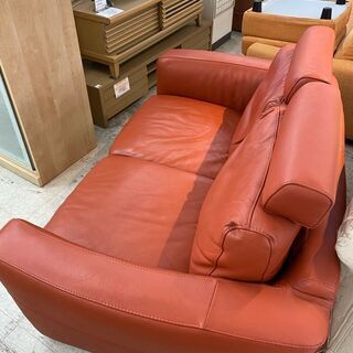 愛品館 江戸川店】Italsofa 本革 2Pソファ ソファ ID:156-008293-007 配送