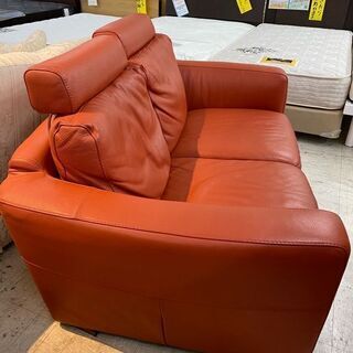 愛品館 江戸川店】Italsofa 本革 2Pソファ ソファ ID:156-008293-007 配送