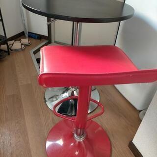 【ネット決済】高さ調節付きテーブルた椅子