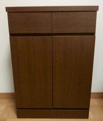 木製小キャビネット アンティーク】昭和レトロ 木製 無垢 4杯 小箪笥