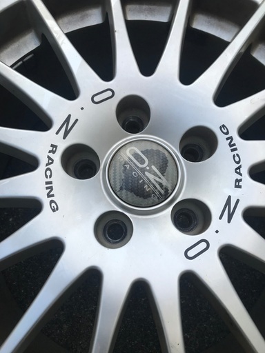 値下げしました】OZ Racing アルミホイール 17インチ 4本セット