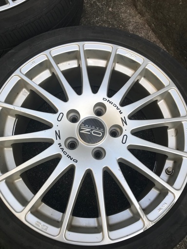 値下げしました】OZ Racing アルミホイール 17インチ 4本セット
