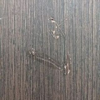 【店舗同時販売中】　ＮＩＴＯＲＩ　ニトリ　アケビ１２０ＫＢ　２枚スライド扉キッチンボード　コゲ茶　【店頭ご来店購入限定】