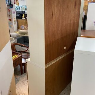 クリーニング＆メンテ済】パモウナ キッチンボード レンジボード 食器棚