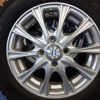 スズキハスラー・ソリオ用 165/70R14 スタッドレスタイヤ・アルミ