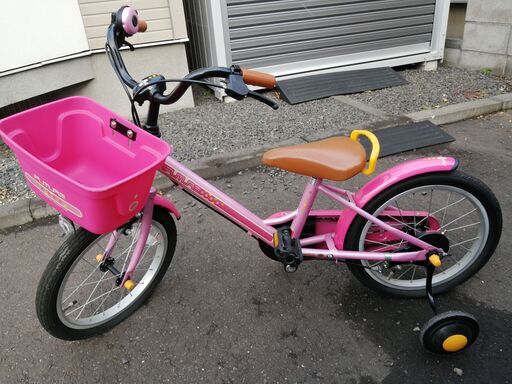 値下げ 子供用自転車asahi Fumure３歳 補助輪付き Tos H I 札幌のその他の中古あげます 譲ります ジモティーで不用品の処分