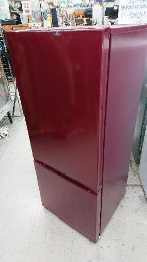 【クリーニング済】アクア　184L　2ドア冷凍冷蔵庫 「AQR-18F」（2017年製）