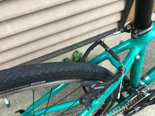 ブリヂストン　 CYLVAF24　2021年モデル　ミストグリーン　440mm 700×32C クロスバイク ブリヂストン グリーンレーベル シルヴァ CYLVA