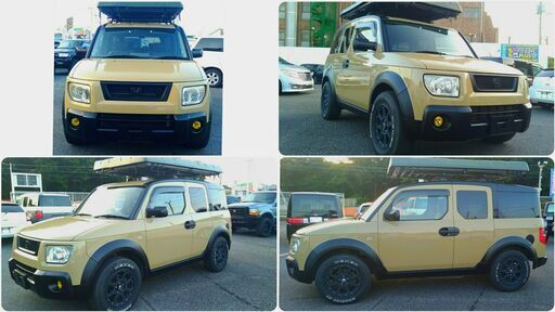 Sold ベージュ マットブラック Newオールペイント Us Honda Element ホンダ エレメント カスタム 4wd G Plus 愛宕のその他の中古車 ジモティー