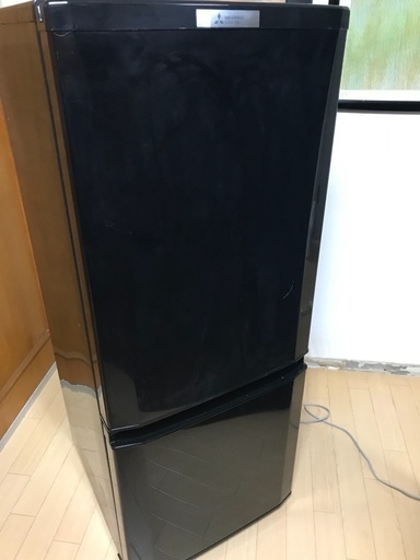 2016年製　三菱　2ドア冷凍冷蔵庫　146L