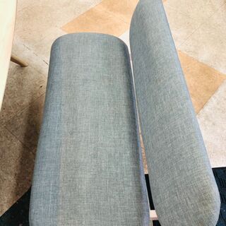 ニトリ / リビングダイニング4点セット /グレーオレンジカラー