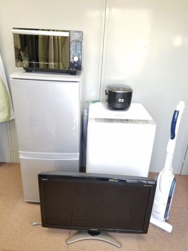 美品 高年式 冷蔵庫 洗濯機 電子レンジ 炊飯器セット-