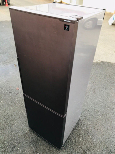 ♦️EJ1927B シャープノンフロン冷凍冷蔵庫2016年製SJ-PD27B-T
