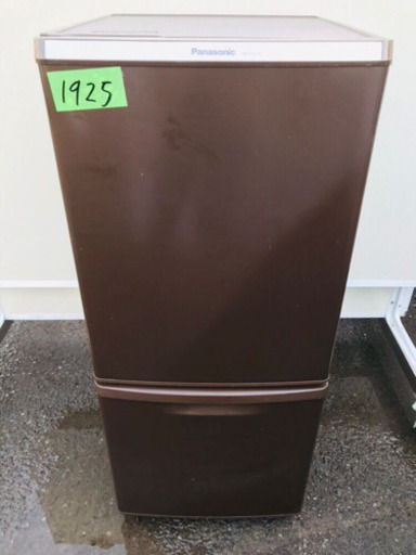 1925番 Panasonic✨ノンフロン冷凍冷蔵庫✨NR-B145W-T‼️