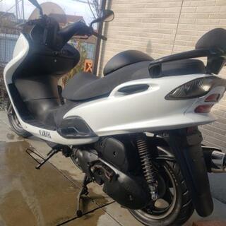 実働！YAMAHA マジェスティ125Fi 原付二種 白