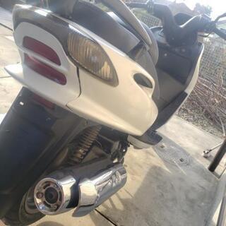 実働！YAMAHA マジェスティ125Fi 原付二種 白